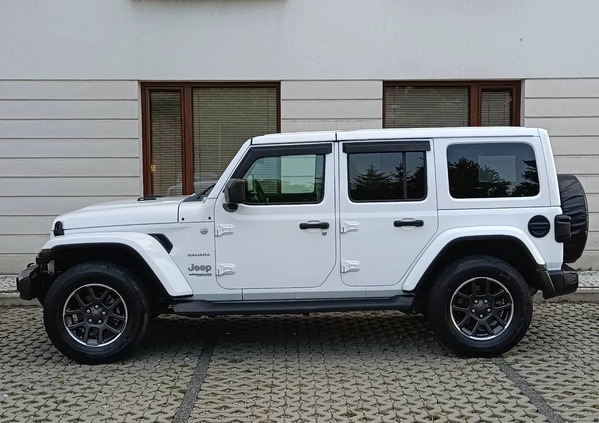 Jeep Wrangler cena 142000 przebieg: 66000, rok produkcji 2018 z Zamość małe 254